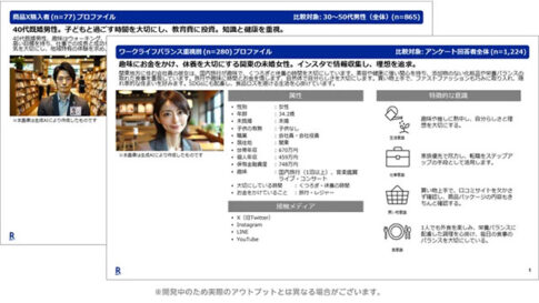 楽天インサイト、ターゲットプロファイルを自動生成するAIツール「楽楽プロファイル」の提供を開始