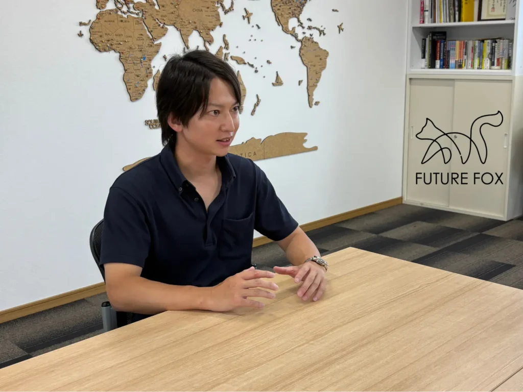 FUTURE FOX マーケティング担当 原田優佑 氏
